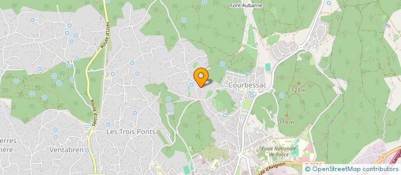 localisation de l'entreprise STE SYSTEME D.D. DENIS DEPANNAGE  NIMES