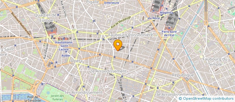 localisation de l'entreprise STE TECHN SURVEIL SECURIT à PARIS