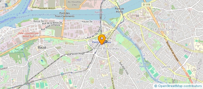 localisation de l'entreprise STE TECHNIQUE DES PHARMACIENS DE L-ATL  REZE