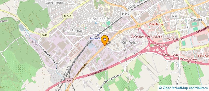localisation de l'entreprise STE TECHNOLOGIE DE SANTE RHONE ALPES à NIMES