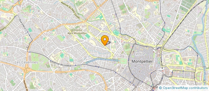 localisation de l'entreprise STE THERESE ASSAS MONTPELLIER à MONTPELLIER