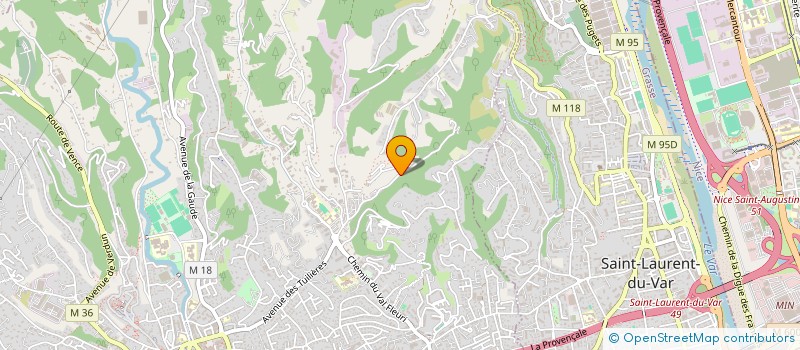 localisation de l'entreprise STE THIERRY SERVICES à CAGNES-SUR-MER