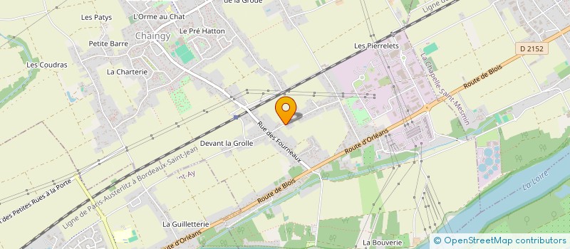 localisation de l'entreprise STE TINGLOW LIMITED à CHAINGY