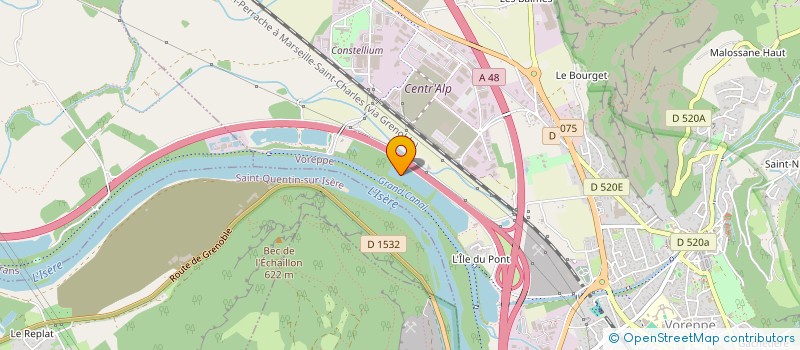 localisation de l'entreprise STE TORTORA SCHABAT  VOREPPE