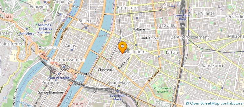 localisation de l'entreprise STE TRANS ETUDES LOTISSEM à LYON