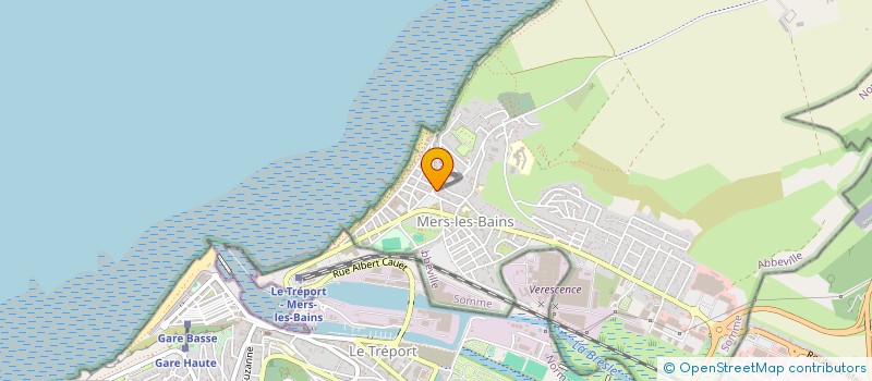 localisation de l'entreprise STE TREDOUILLAY  MERS-LES-BAINS