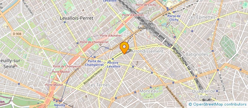 localisation de l'entreprise STE TREIZE OR  PARIS