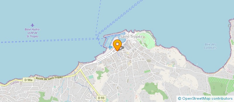 localisation de l'entreprise STE TROPEZIENNE D EXPLOITATION HOTELIERE à SAINT-TROPEZ