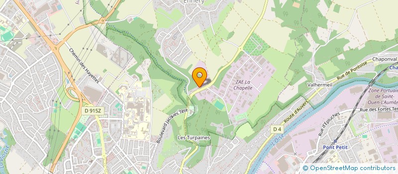 localisation de l'entreprise STE VALORISATION IMMOB ET FONCIERE  ENNERY