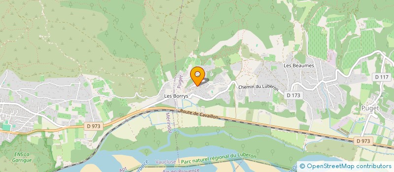 localisation de l'entreprise STE VAUCLUSIENNE D'ALIMENTATION ANIMALE  LAURIS