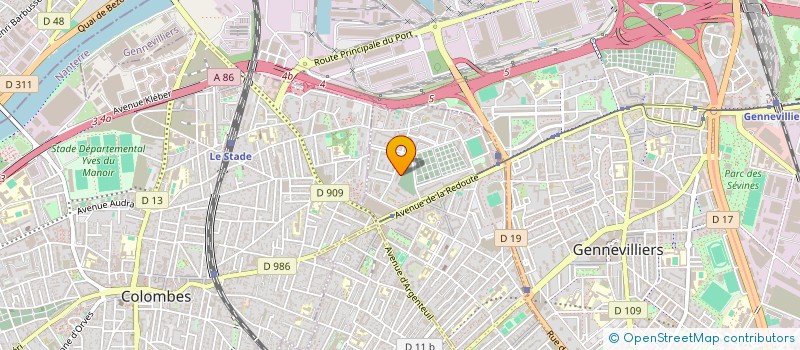 localisation de l'entreprise STE VENTE DISTRIB SERVICE à ASNIERES-SUR-SEINE