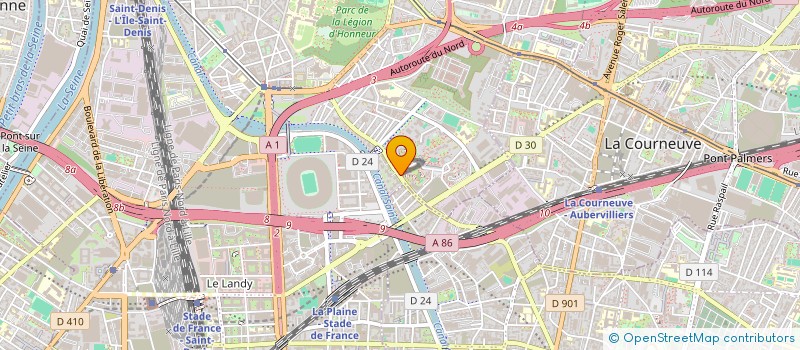 localisation de l'entreprise STE VENTE DISTRIBUTION PRODUITS à SAINT-DENIS