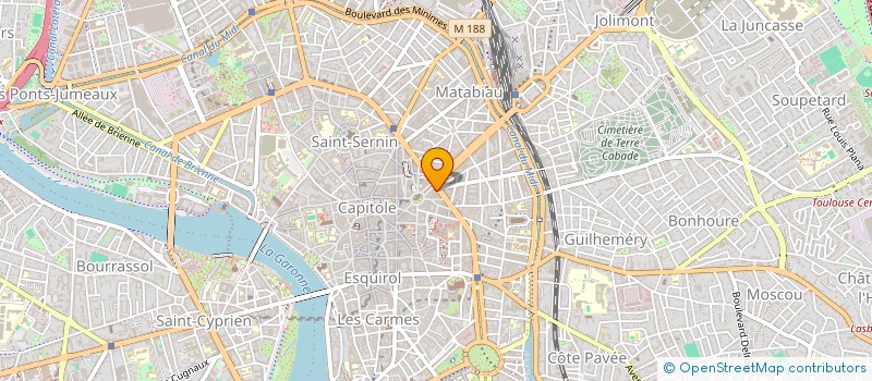 localisation de l'entreprise STE VENTE IMPLANTS PROTHETIQUES  TOULOUSE