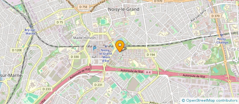 localisation de l'entreprise STE VIE ET CULTURE à NOISY-LE-GRAND