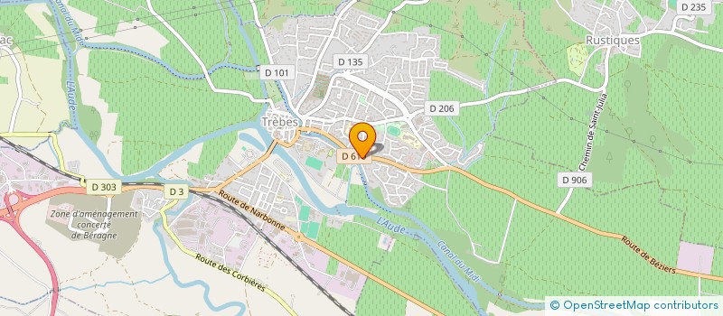 localisation de l'entreprise STE VOLONTAIRES DE 1870-71-1914-1918-1939-1945 RESISTANCE T.O.E. A.F.N.MISSOINS EXTERIEURES ET ANCIENS COMBATTANTS à TREBES