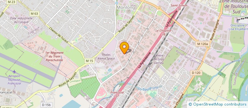 localisation de l'entreprise STEA SOC TOULOUSAINE ELECTRON APPLIQU à TOULOUSE