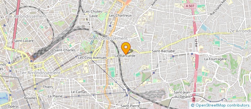localisation de l'entreprise STEACLIM à MARSEILLE