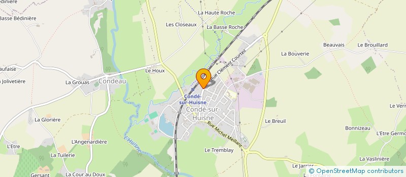 localisation de l'entreprise STEADI BOZ' à SABLONS-SUR-HUISNE