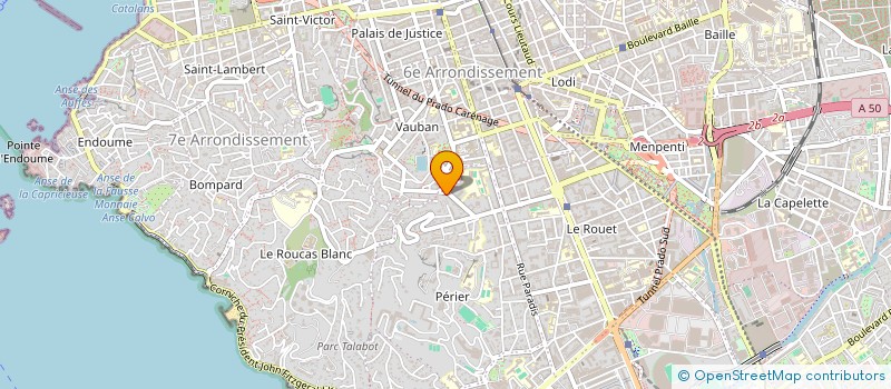 localisation de l'entreprise STEADIFLASH à MARSEILLE