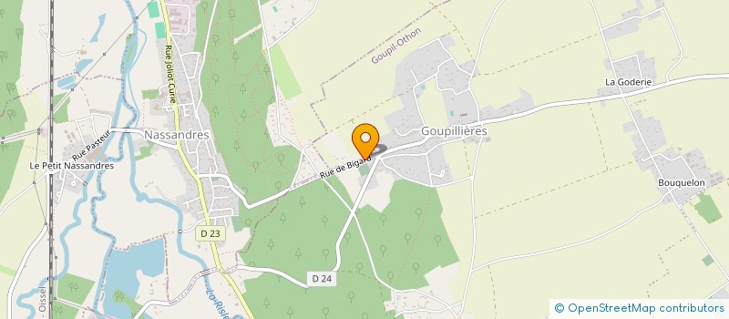 localisation de l'entreprise STEADY BEAN  GOUPIL-OTHON