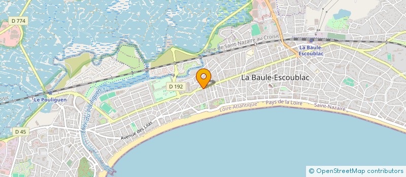 localisation de l'entreprise STEAK AND LOBSTER à LA BAULE-ESCOUBLAC
