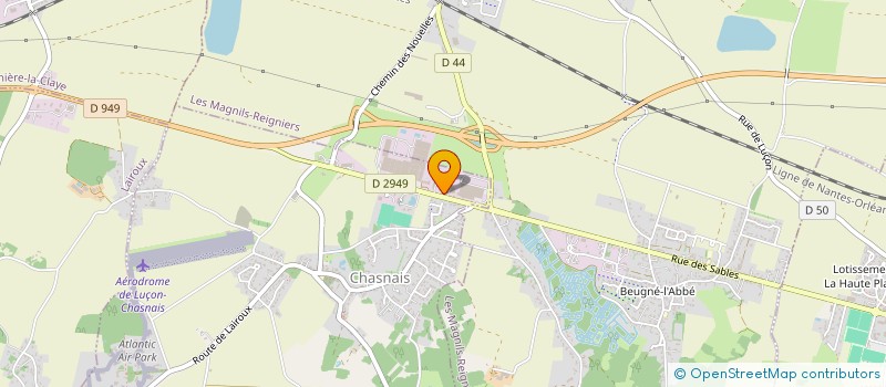 localisation de l'entreprise STEAL IMMO  CHASNAIS