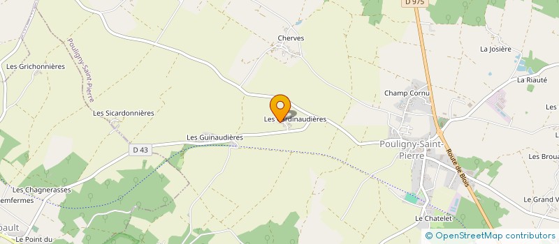 localisation de l'entreprise STEAMPUNK FANTASY RECORD à POULIGNY-SAINT-PIERRE