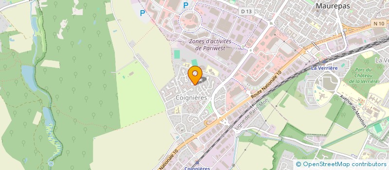 localisation de l'entreprise STEAP & CO à COIGNIERES