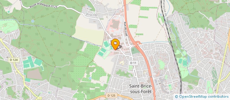 localisation de l'entreprise STEB à SAINT-BRICE-SOUS-FORET