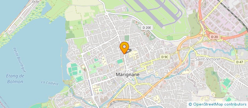 localisation de l'entreprise STEB RENOVATION à MARIGNANE