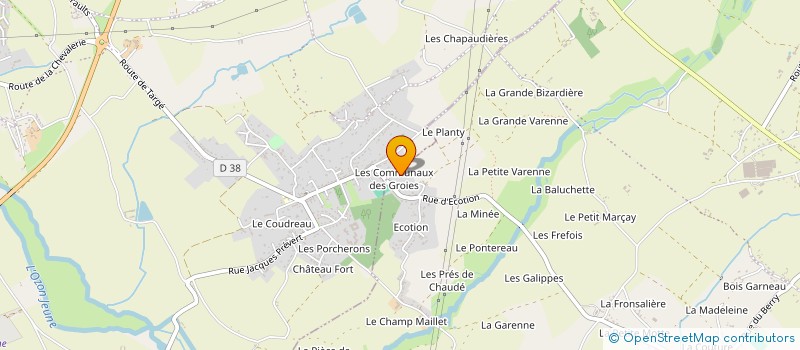 localisation de l'entreprise STEBA SERV TRAVAUX ENTRETIEN BROYAGE  SENILLE-SAINT-SAUVEUR