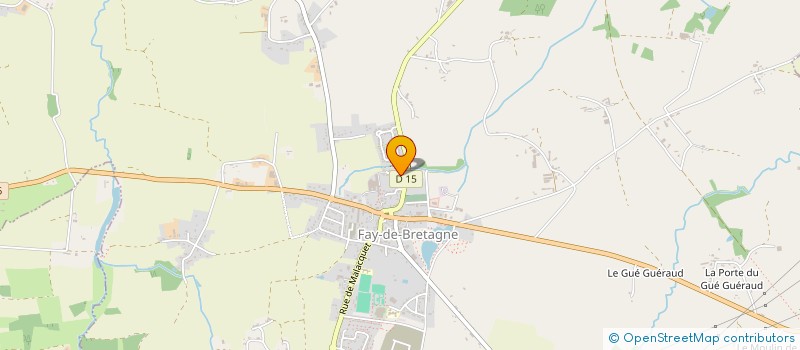 localisation de l'entreprise STEBIEN  FAY-DE-BRETAGNE