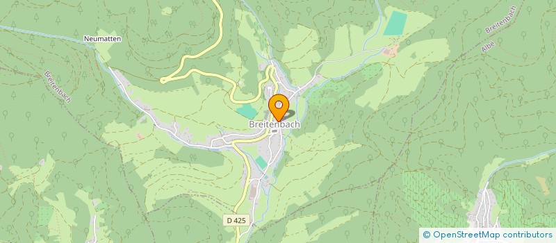 localisation de l'entreprise STEBLER TERRASSEMENTS  BREITENBACH