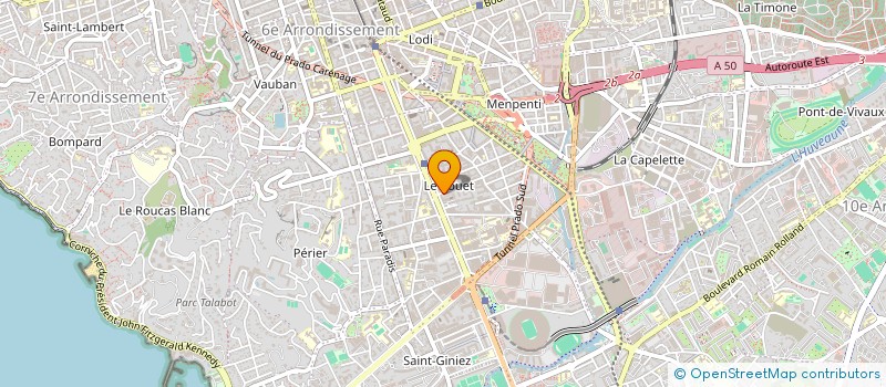 localisation de l'entreprise STECA  MARSEILLE