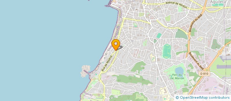 localisation de l'entreprise STECAB à BIARRITZ