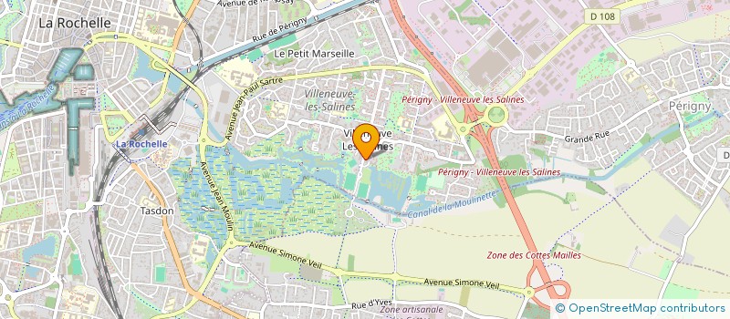 localisation de l'entreprise STECHANCE  LA ROCHELLE