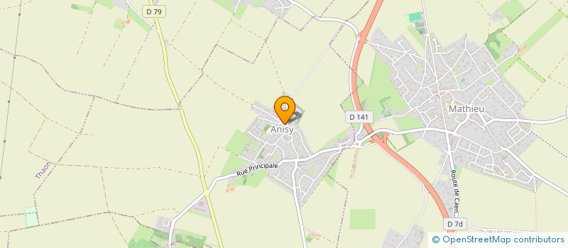 localisation de l'entreprise STECI  ANISY