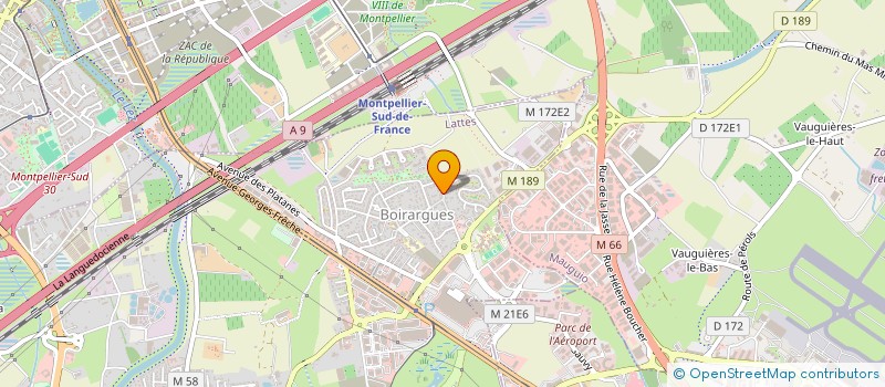 localisation de l'entreprise STECLENDA à LATTES