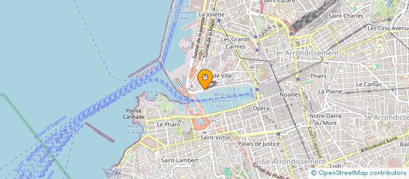 localisation de l'entreprise STECO à MARSEILLE