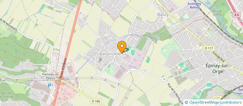 localisation de l'entreprise STECO à BALLAINVILLIERS