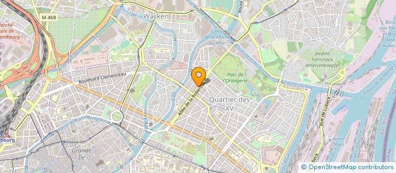 localisation de l'entreprise STECO CONSTRUCTION SAS à STRASBOURG