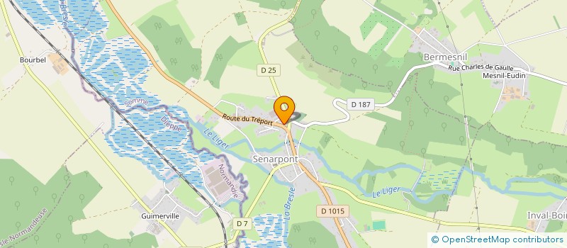 localisation de l'entreprise STECO DISTRIBUTION à SENARPONT