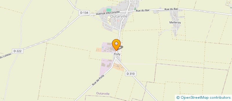 localisation de l'entreprise STECO POWER à OUTARVILLE