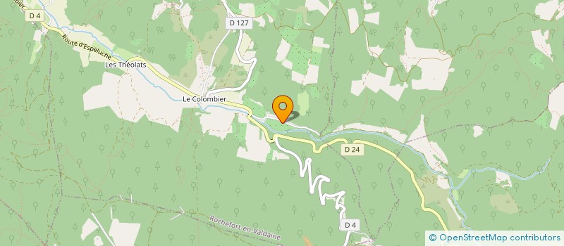 localisation de l'entreprise STECOM  ROCHEFORT-EN-VALDAINE