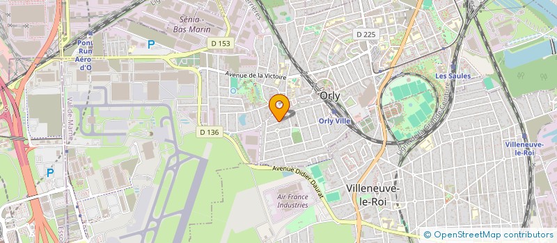 localisation de l'entreprise STECOMALUCE  ORLY