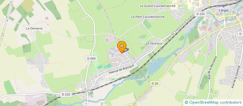 localisation de l'entreprise STECRIDA à RAI