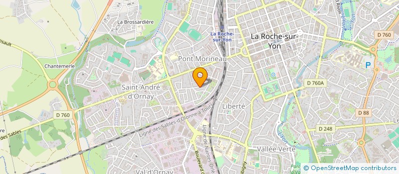 localisation de l'entreprise STECY à BRETIGNOLLES-SUR-MER