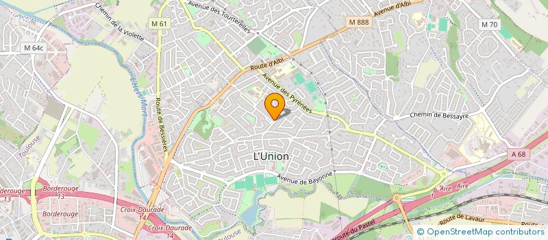 localisation de l'entreprise STECY à L'UNION