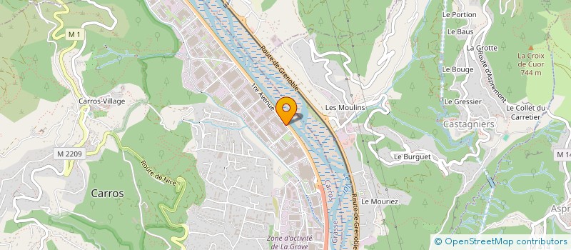 localisation de l'entreprise STECY SENSORS à CARROS