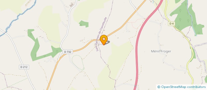 localisation de l'entreprise STED & TOUNE à LES AUTHIEUX-DU-PUITS